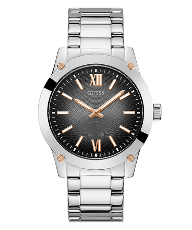 Guess Herren Armbanduhr 44 mm Armband Edelstahl GW0574G1